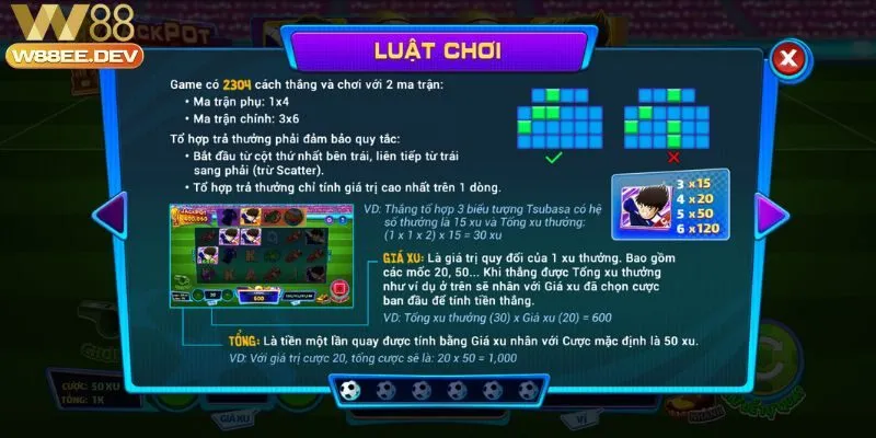Cách thức tham gia trò chơi giấc mơ World Cup W88